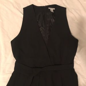 Semi Formal Black Jumpsuit